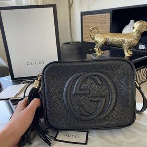 🍓NWT Authentic 🍓Gucci🍓 Disco Soho Bla142574
